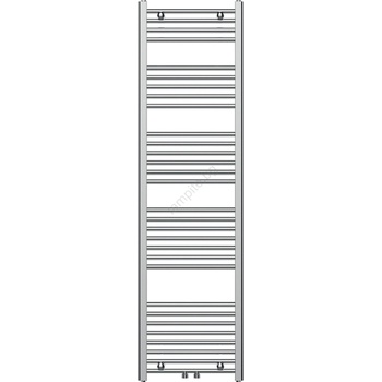 FERRO - Радиатор-лира за баня 423W/230V 160x45 cm, лъскав хром, прав (NR0085)