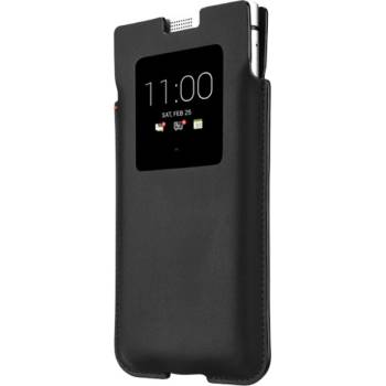 Pouzdro BlackBerry kožené Leather Smart Pocket PKB100 BlackBerry KEYone černé
