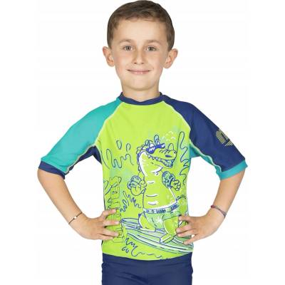 MARES Rashguard SHIELD Kid Zelená