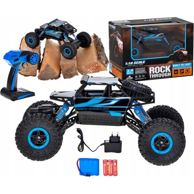 HB 9643-2 RC Auto RTR 2,4 GHz 700 mAh 50m 10 km/h čierno-modrá 1:18