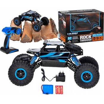 HB 9643-2 RC Auto RTR 2,4 GHz 700 mAh 50m 10 km/h čierno-modrá 1:18