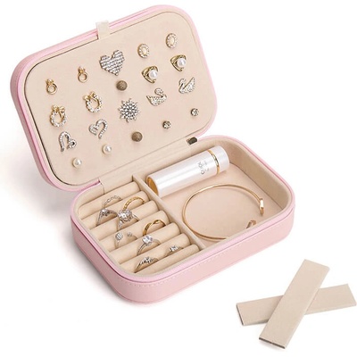 Bezdoteku šperkovnice Thelma růžová