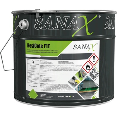 Sanax Silanový barevný nátěr na beton. | ResiCote F1T - RAL7035 (10kg)