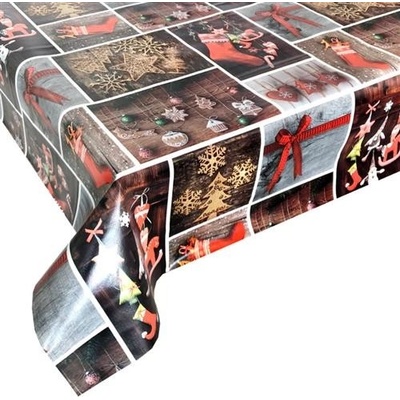 Ubrus PVC 3581197, metráž, 20 m x 140 cm, vánoční motiv XI., IMPOL TRADE
