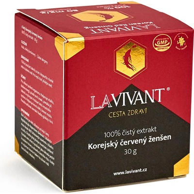 La Vivant Kórejský šesťročný červený ženšen extrakt 30 g