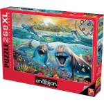 Anatolian Пъзел Anatolian от 260 XL части - Смеещи се делфини (P3348)