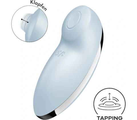 Satisfyer Tap & Climax 2 modrý