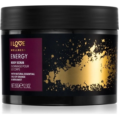 I Love Cosmetics tělový peeling Wellness Energy (Body Scrub) 350 g