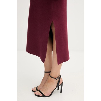 Joseph Ribkoff Пола Joseph Ribkoff в бордо дълга с кройка тип молив 243967F25 (243967F25)