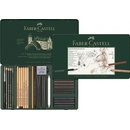 Faber-Castell Sada Faber Castell Pitt Monochrome plech.krabička 33ks