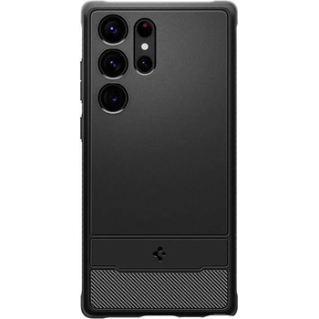 Spigen Противоударен Силиконов Калъф за SAMSUNG S23 Ultra, SPIGEN Rugged Armor Case, Черен (ACS05613)