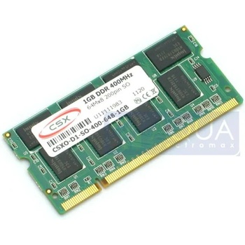 CSX 1GB 400MHz SODIMM CSXO-D1-SO-400-648-1GB