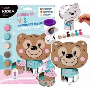 DERFORM 3D figurine painting by numbers Mis KIDEA