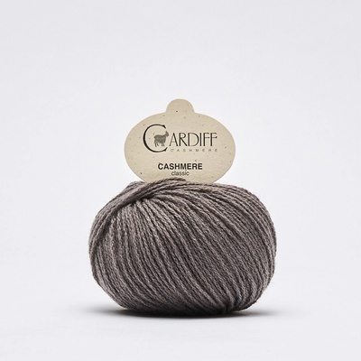 CASHMERE CLASSIC Cardiff Cashmere Farby CASHMERE: 691 tmavá šedá