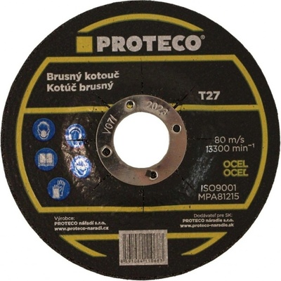 Proteco Kotouč brusný 150 x 6.4 x 22.2 mm 10.20-B-150-64 – Zboží Mobilmania