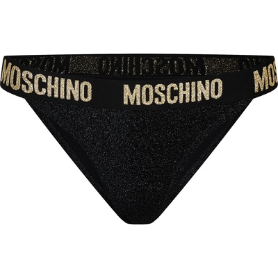 Moschino Бикини MOSCHINO Glitter Bikini Bottoms - Black 0555