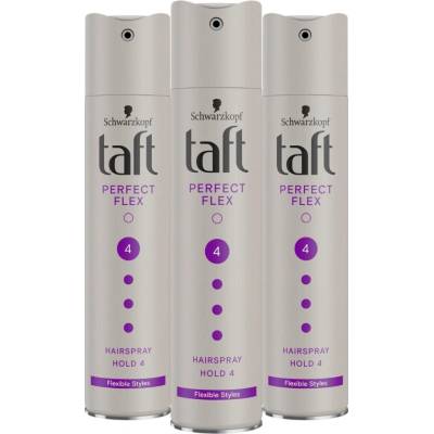 Taft Perfect Flex Lak na vlasy 3x250ml