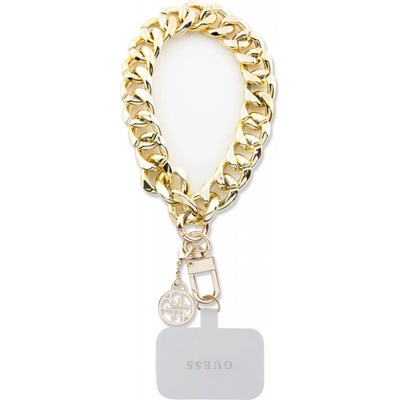 Guess Wrist Chain 4G Charm Strap Gold – Hledejceny.cz