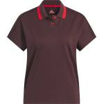 adidas Блуза с яка Adidas Women's Go-To 2Btn Short Sleeve Performance Polo Shirt - Aurora Ruby S25