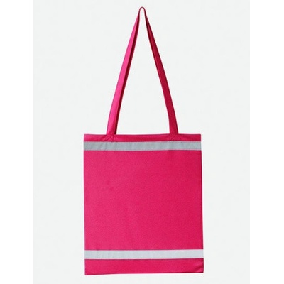Korntex Reflexná nákupná taška KX105 Magenta, 38x42 cm