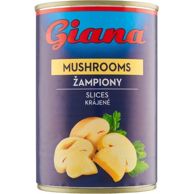 Giana žampiony krájené 425 ml – Sleviste.cz