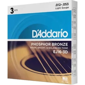 D'Addario EJ16-3D