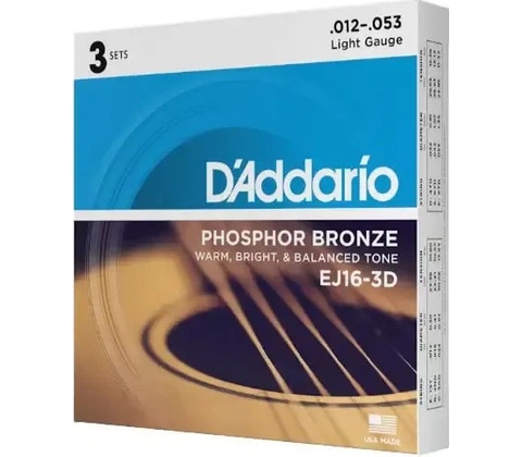 D'Addario EJ16-3D