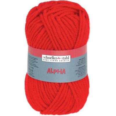 Pletací příze Schoeller+Stahl Alpha Barva: 03 ROT