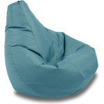 Pufrelax Пуф круша за деца 4-14 г. , 160л. , Nirvana Light - Teteron Aqua, За открито, Перящ се калъф, Пълнеж от Полистиролни перли