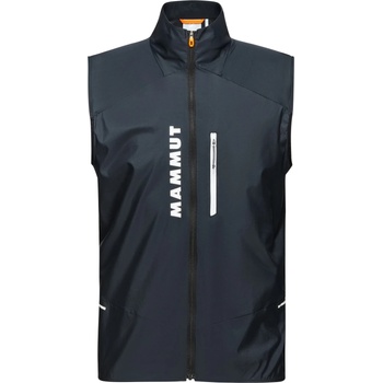 Mammut Мъжки софтшел елек Mammut Aenergy Trailrunning Windbreaker Hybrid Vest Softshell vest - Black (032-1290-0112)