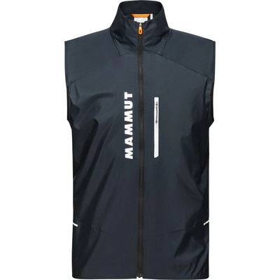 Mammut Мъжки софтшел елек Mammut Aenergy Trailrunning Windbreaker Hybrid Vest Softshell vest - Black (032-1290-0112)