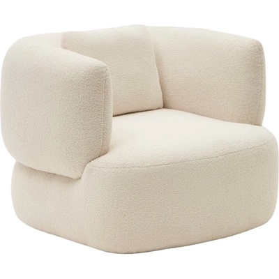 Kave Home Béžové bouclé otočné Martina