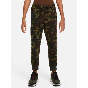 NIKE Спортно долнище b nsw tch flc camo bottom (fn9120-010)