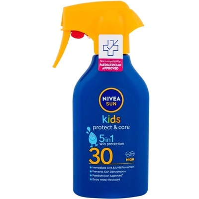 Nivea Sun Kids Protect & Care Sun Spray 5 in 1 от Nivea за Деца Слънцезащитен лосион за тяло 270мл
