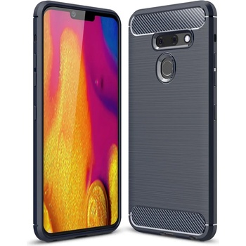 Image 1 of LG G8 ThinQ Удароустойчив Carbon Fiber Калъф и Протектор