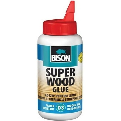BISON lepidlo na drevo D3 SUPER WOOD 750 g