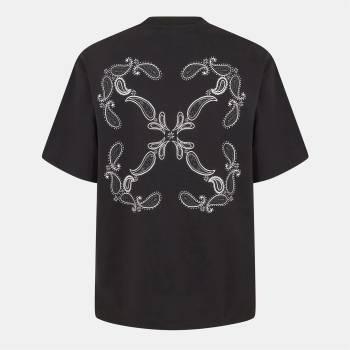 Off White Тениска Off White Men's Bandana T-Shirt - Black-White