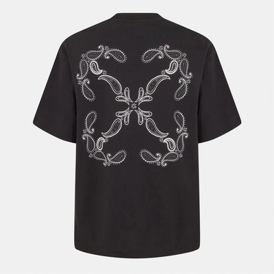 Off White Тениска Off White Men's Bandana T-Shirt - Black-White