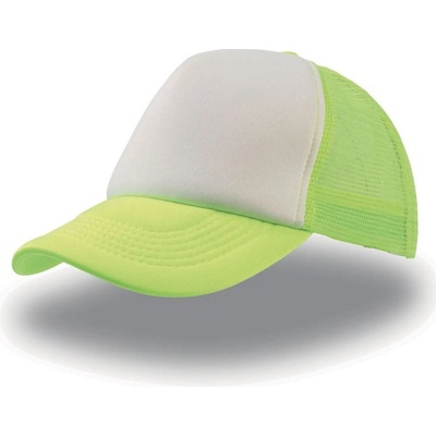 Atlantis Headwear Rapper 5 panelová síťovaná COT-332070p6299 Žlutá fluorescent