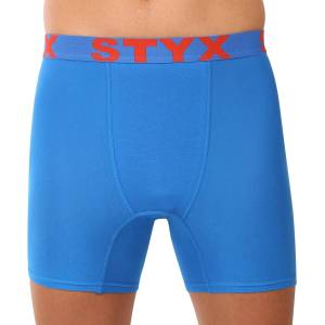 Styx Мъжки боксерки Styx long спортна гума сини Styx | Sin | МЪЖЕ | XXL