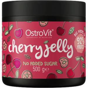 OstroVit Cherry Jelly | 92% Real Fruits ~ No Added Sugar [500 грама]