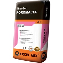 Excelmix Tenkovrstvá murovacia malta na porobetón TS POROMALTA 25kg