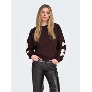 ONLY Блуза onlsweat l/s back/sleeve print swt noos (153567934980944)