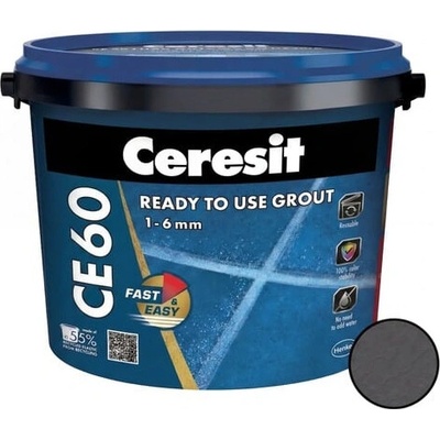 Spárovací hmota Ceresit CE 60 graphite 2 kg CE60216