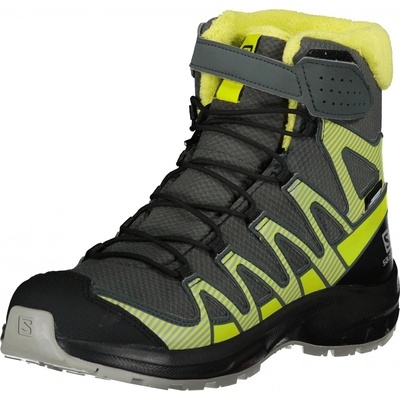 Salomon Pro V8 Winter šedá černá zelená – Zboží Mobilmania