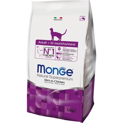 Monge Natural Superpremium Adult Cat 1,5 kg