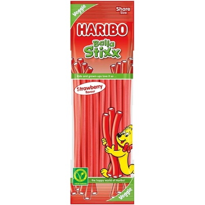 Haribo Stixx Strawberry 170 g