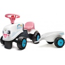Falk Slide Car Detské vozidlo Rainbow Farm Slide Number Plate Biela