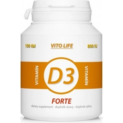 Vito Life Vitamín D3 100 tobolek