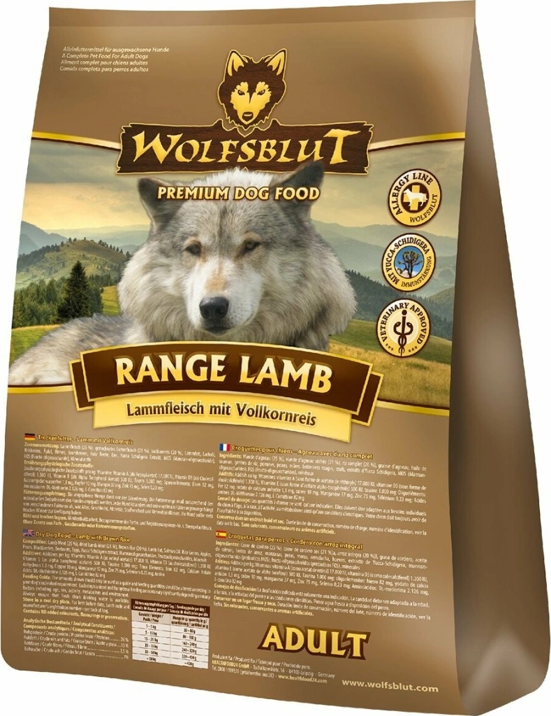 Wolfsblut Range Lamb 2 kg